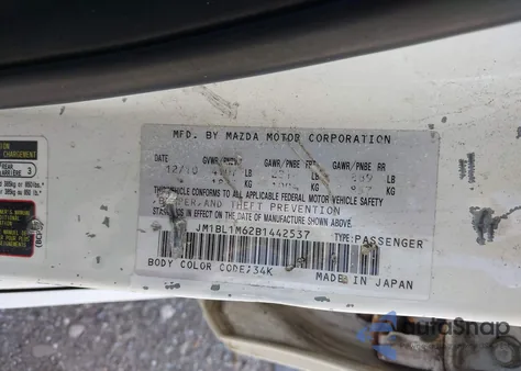 2011 Mazda Mazda3 S Grand Touring from USA, damaged, VIN JM1BL1M62B1442537